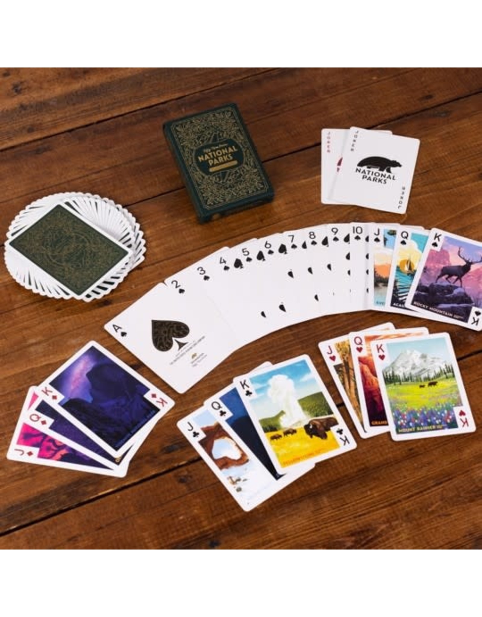 Keymaster Games National Parks Playing Cards