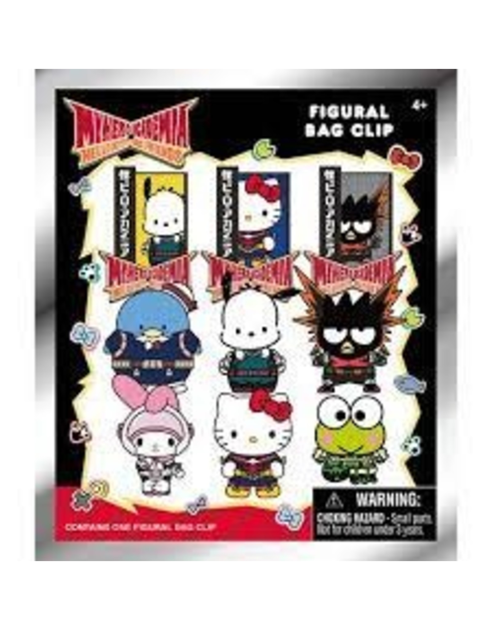 Foam Bag Clip Hello Kitty/My Hero Academia