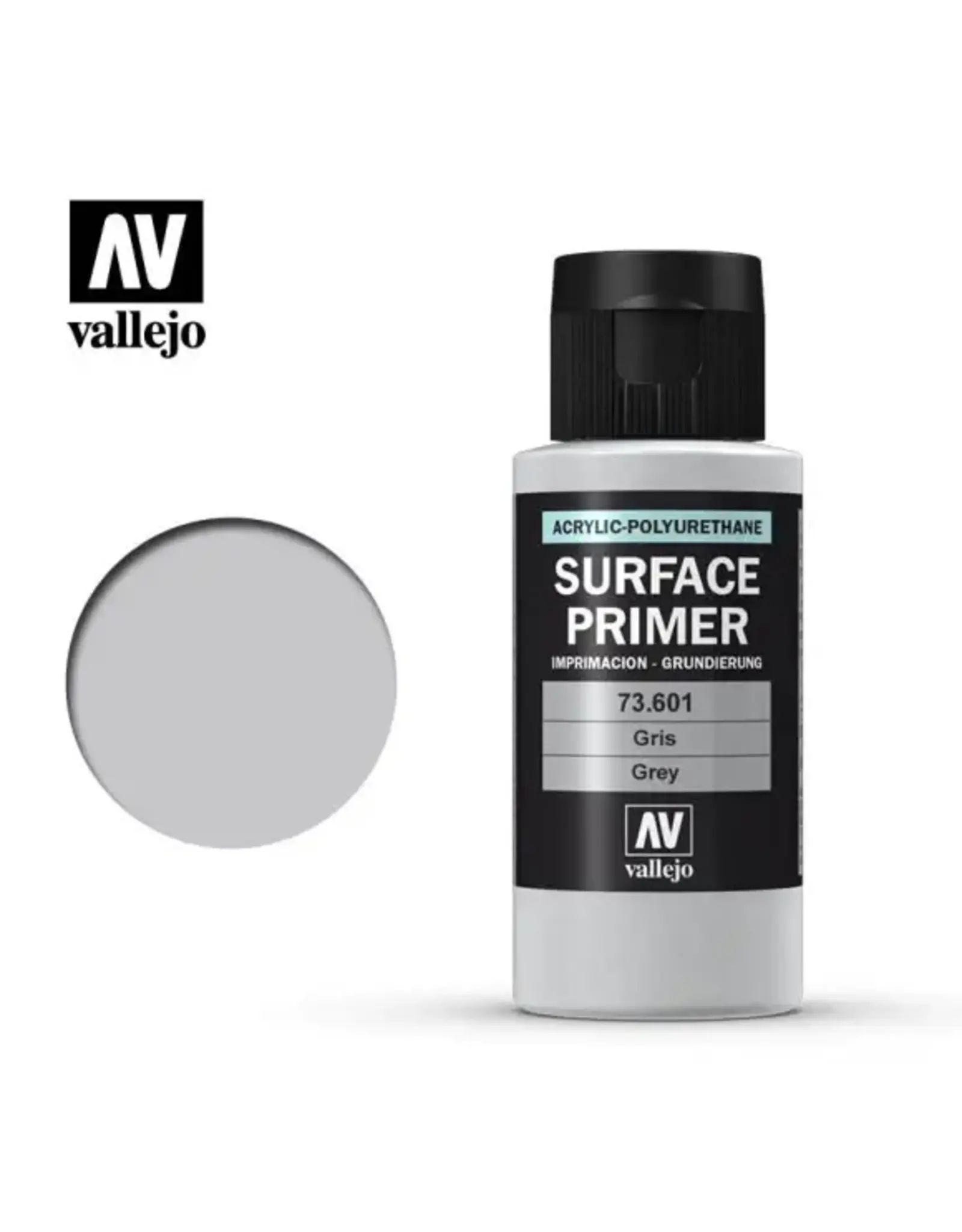 Vallejo: Surface Primer 73.601 Grey 60 ml