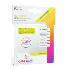 GameGenic Gamegenic Matte Big Square-Sized Sleeves 82mlx82ml