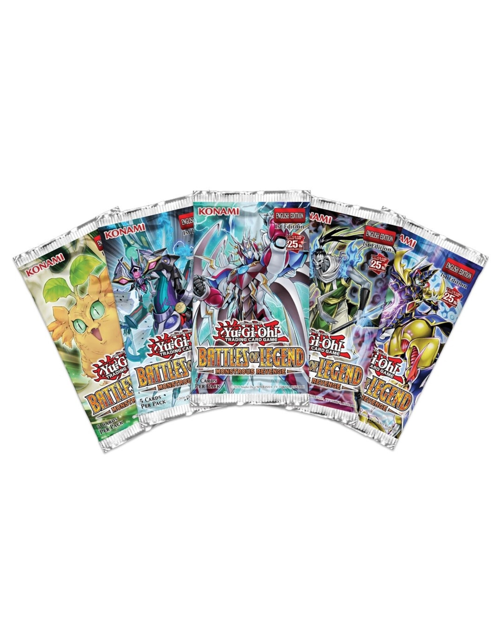 Konami Yugioh Battles Of Legend Monstrous Revenge Booster Pack