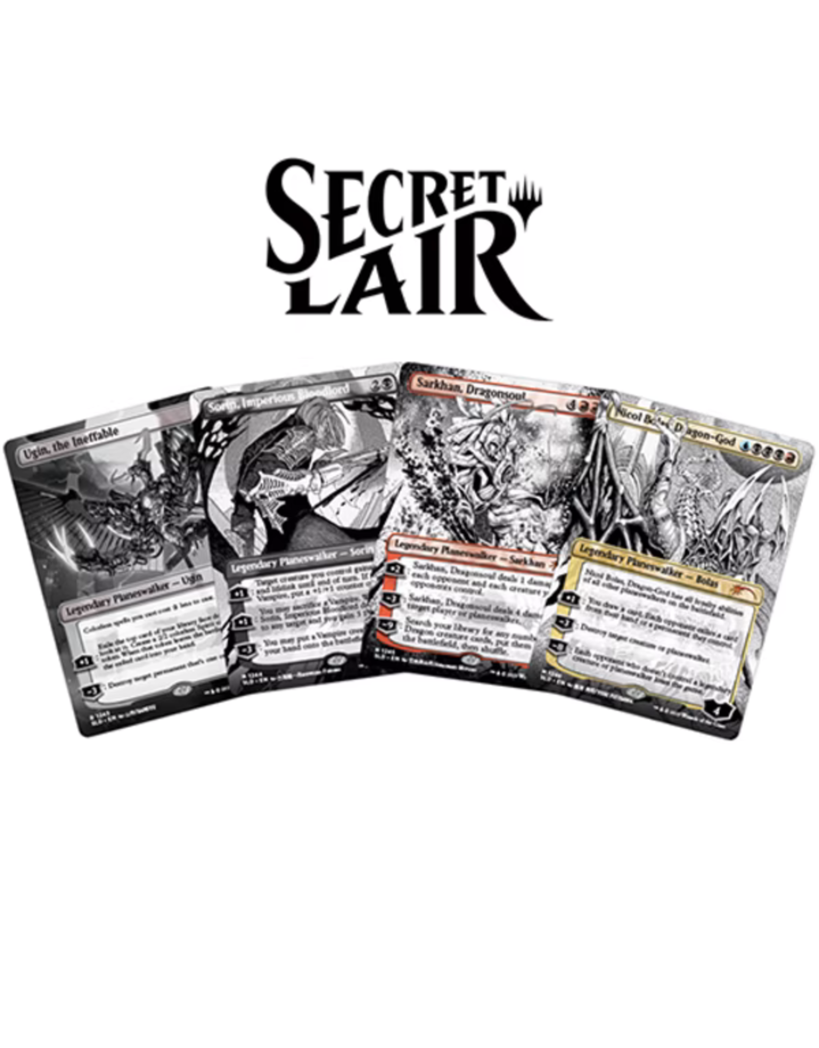 MTG Secret Lair More Borderless Planeswalkers