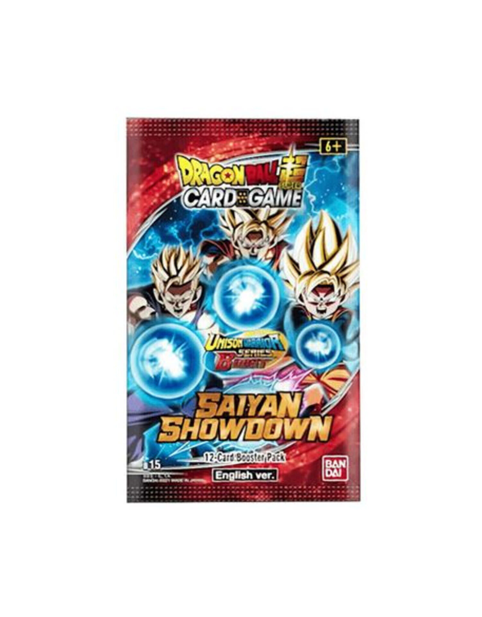 Bandai DragonBall Super Unison Warriors Saiyan Showdown Booster Pack