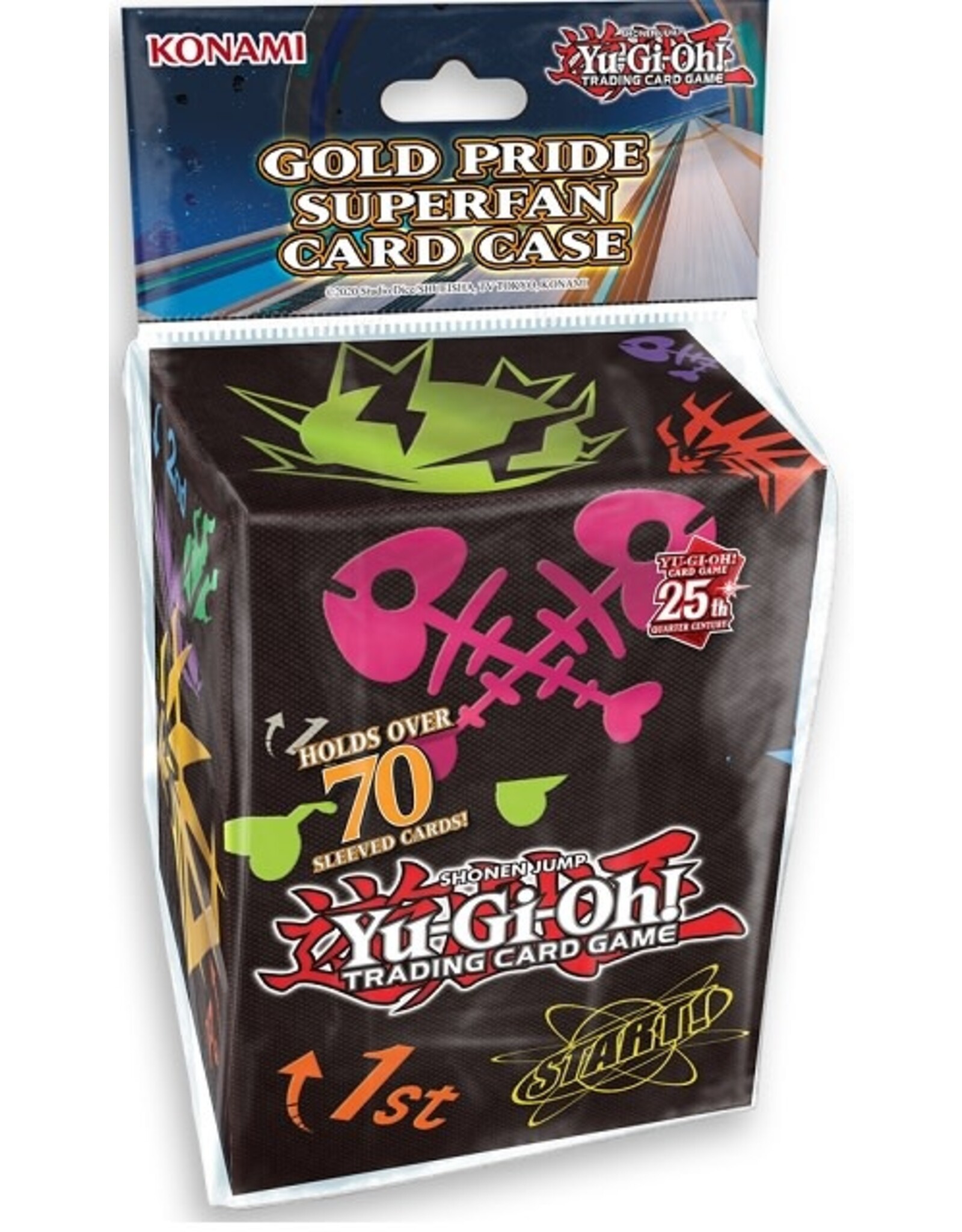Konami Yugioh  Gold Pride Superfan Card Case