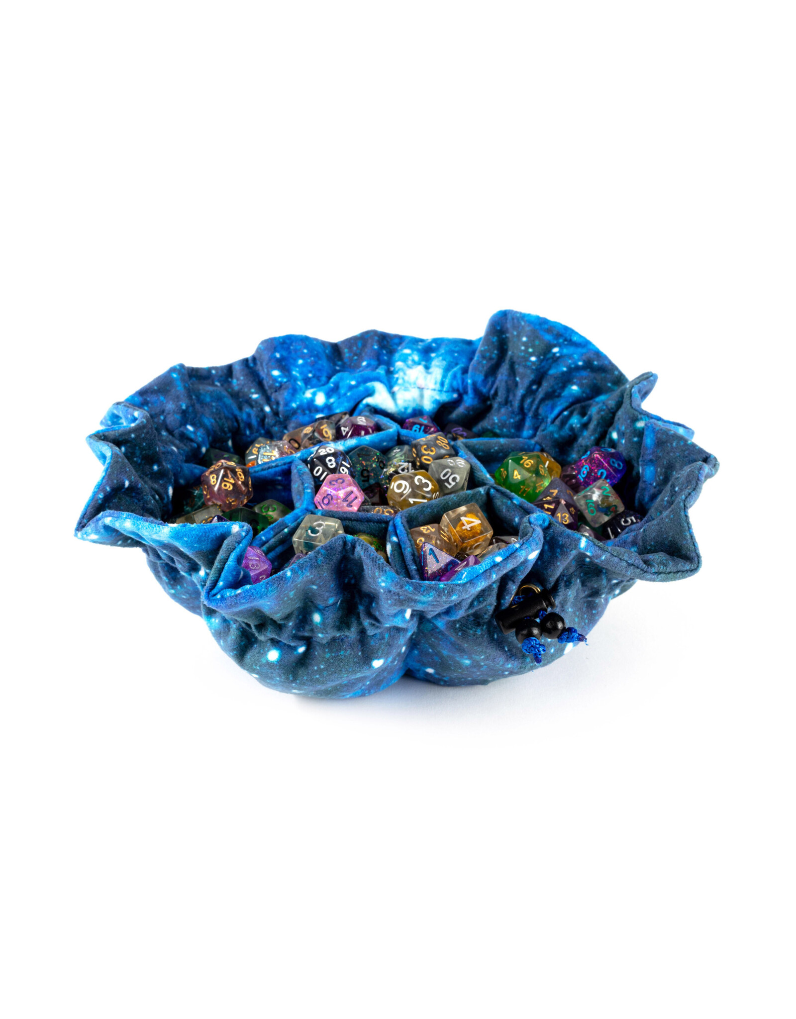 MDG MDG Velvet Dice Bag Compartment W/ Pockets Galaxy