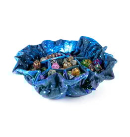 MDG MDG Velvet Dice Bag Compartment W/ Pockets Galaxy