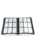 Ultra Pro Ultra Pro Portfolio 9pkt Zippered:  Vivid White