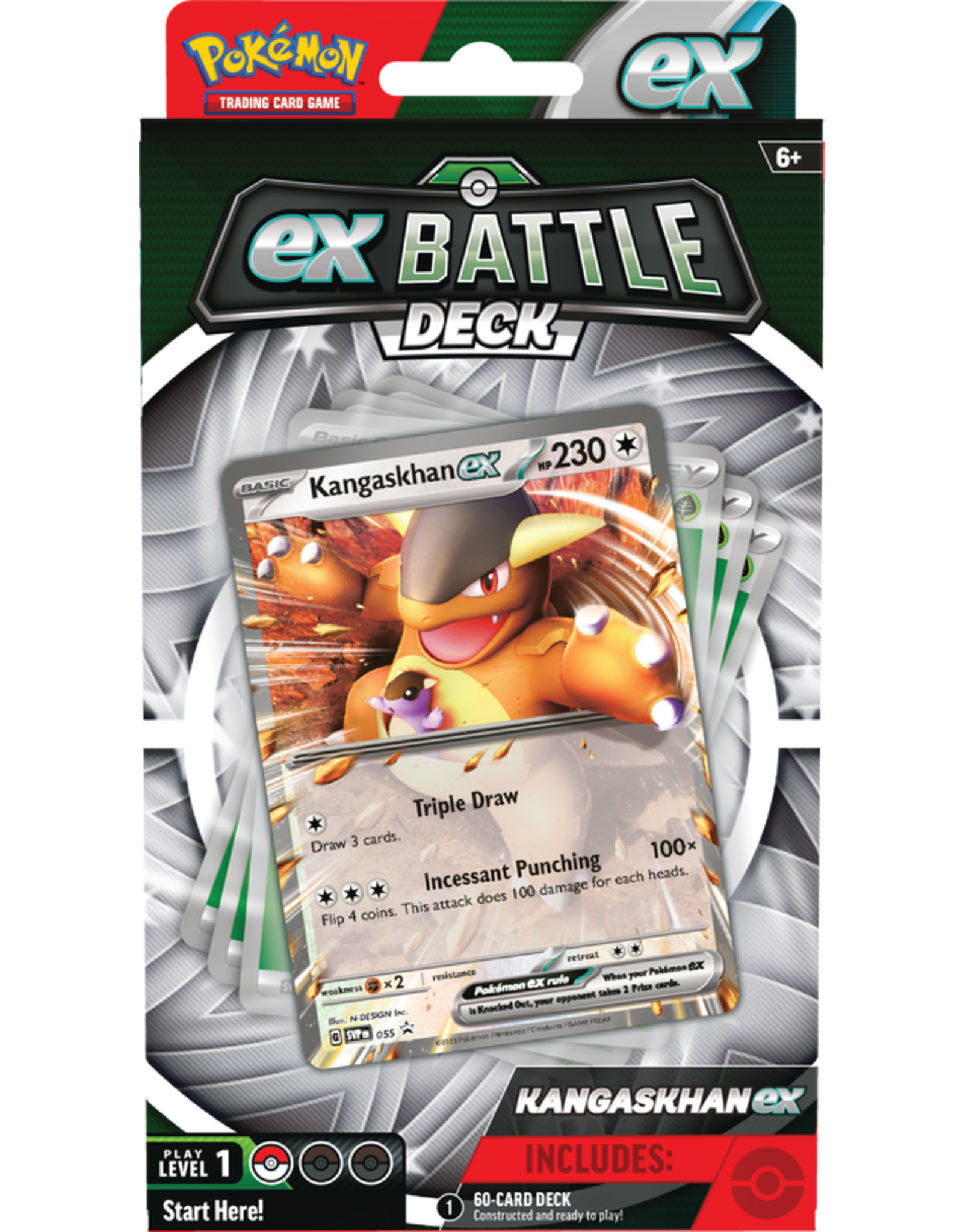 Pokemon Battle Decks Kangaskhan Ex / Greninja Ex