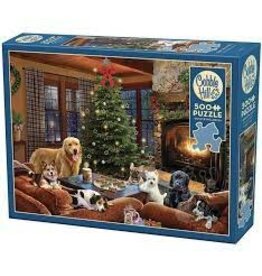 Cobble Hill Cobble Hill Puzzle: Furry Festivities  (500 PC)