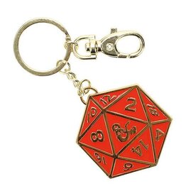 Bioworld Dungeons and Dragons Red/Black Keychain