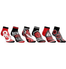 Bioworld Dungeons and Dragons Youth Ankle Socks (6 Pack)