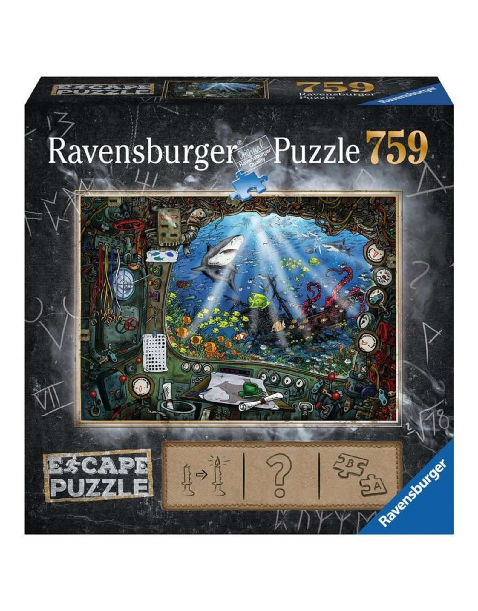 Ravensburger Escape Puzzle: Escape Submarine (759 PC)