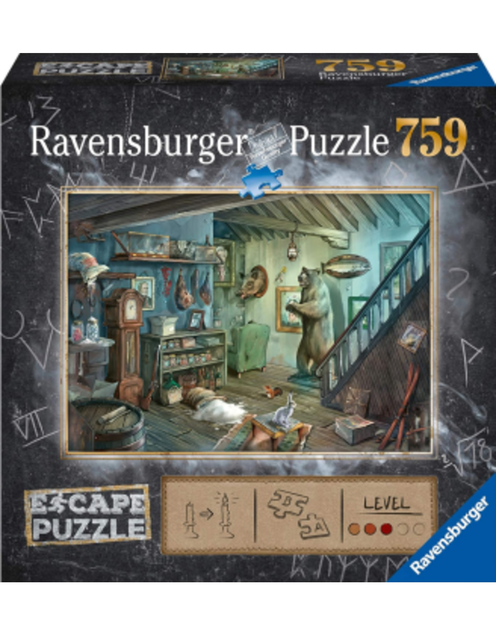 Ravensburger Escape The Forbidden Basement 759pc Puzzle