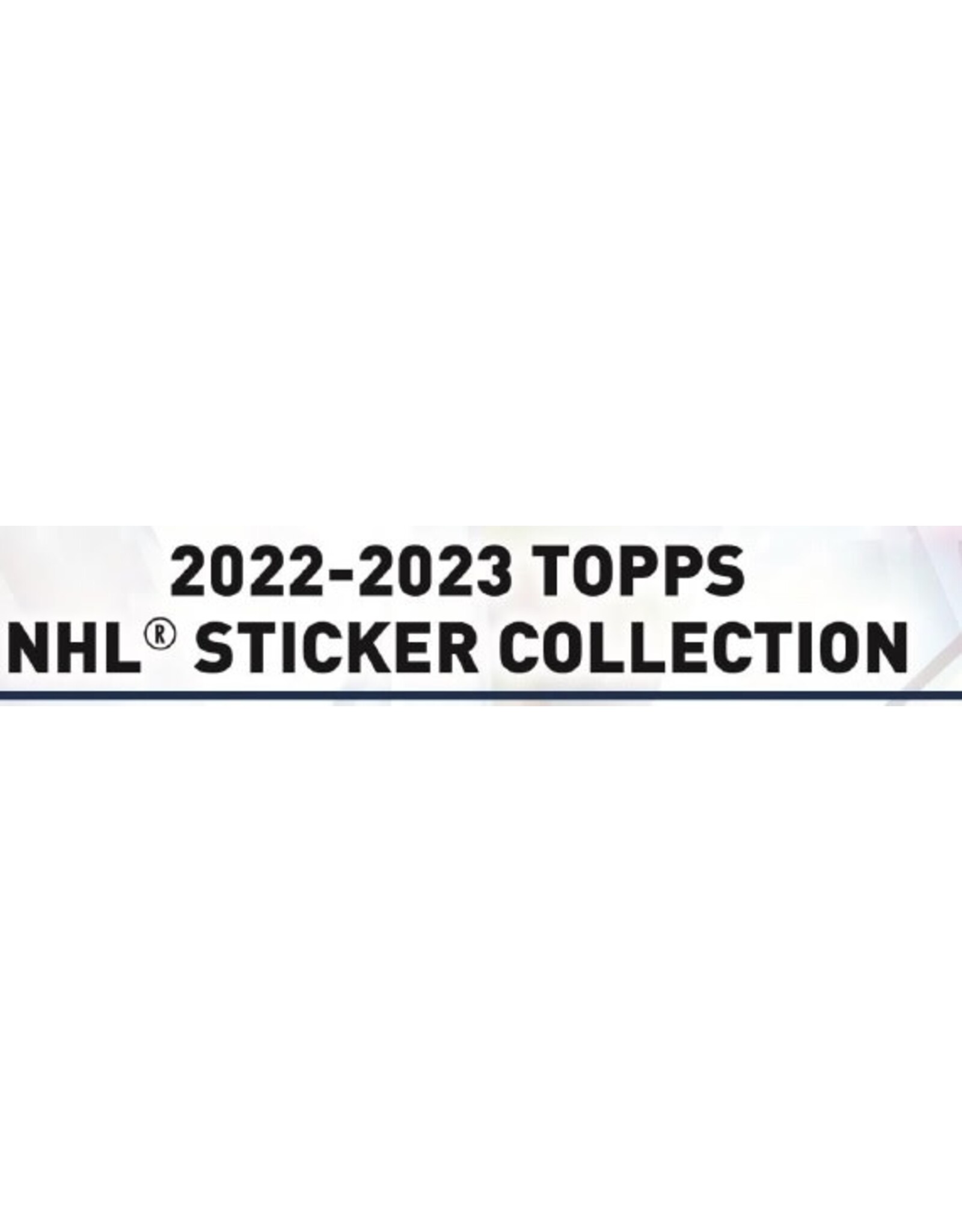 Topps Topps NHL Sticker Packs 23/24 (Box of 50)
