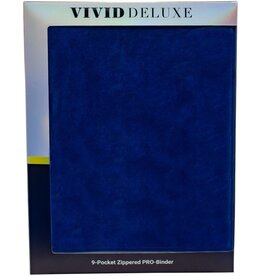 Up Zip Binder Pro Vivid Deluxe 9pkt Blue