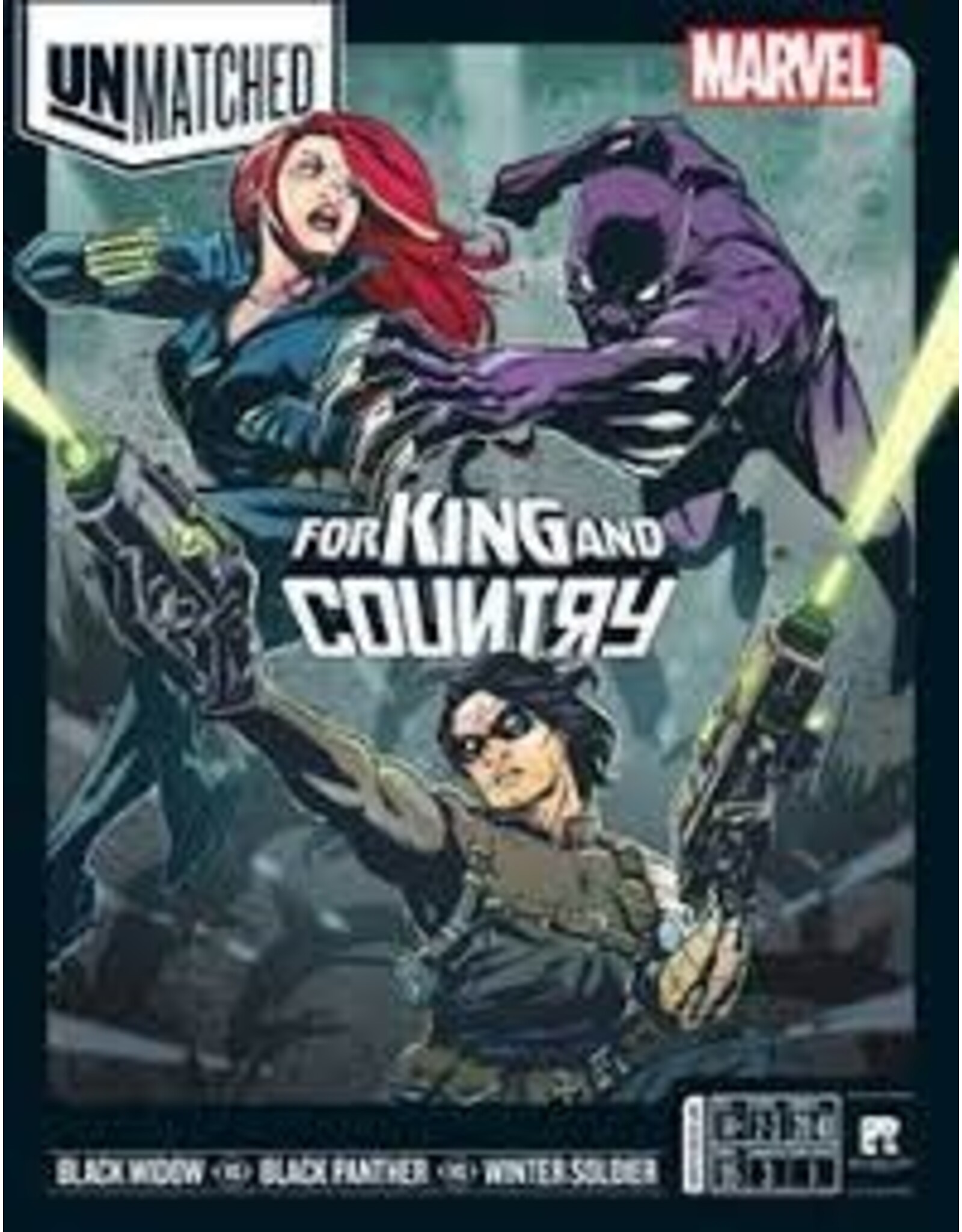 Restoration Games Unmatched Marvel: For King and Country