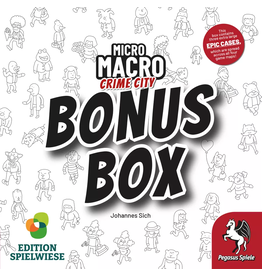 Pegasus Spiele Micromacro: Crime City Bonus Box