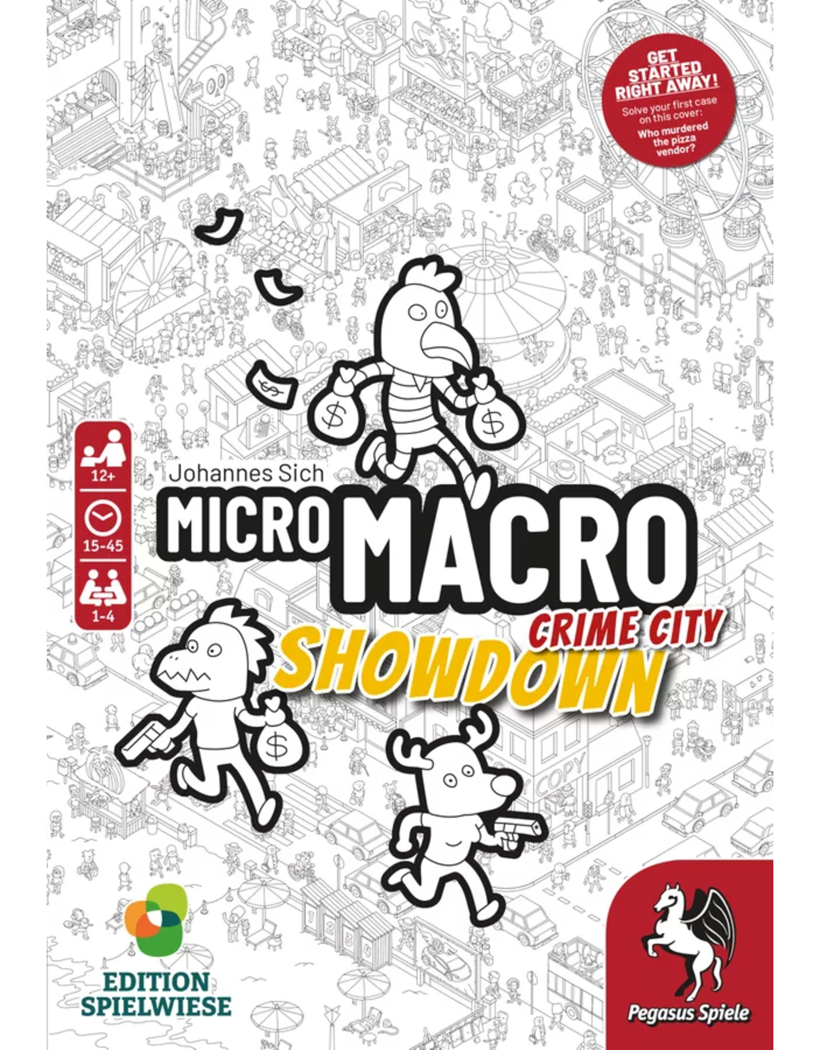 Pegasus Spiele Micromacro: Crime City 4 Showdown