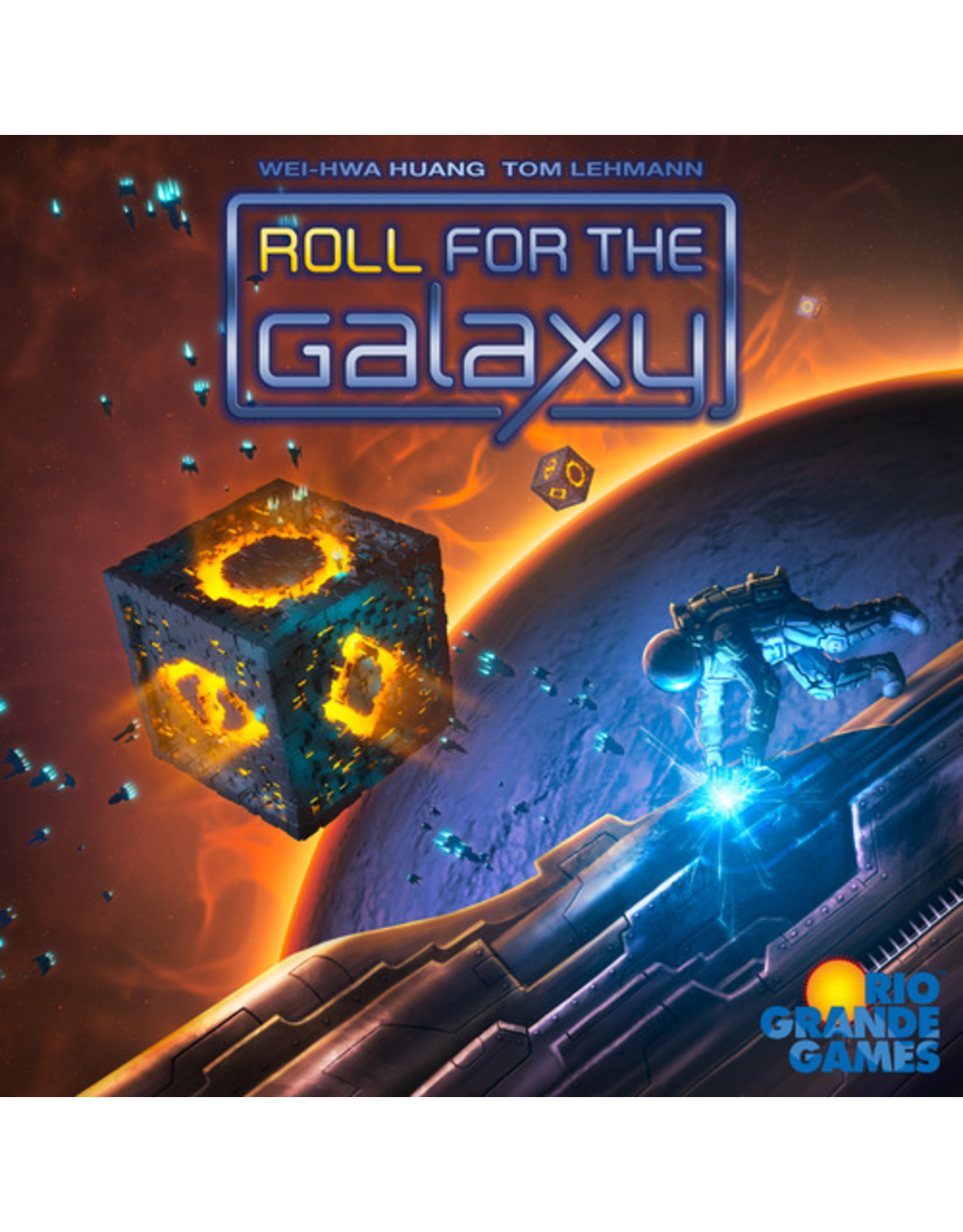 Rio Grande Games Roll For The Galaxy Dice Game