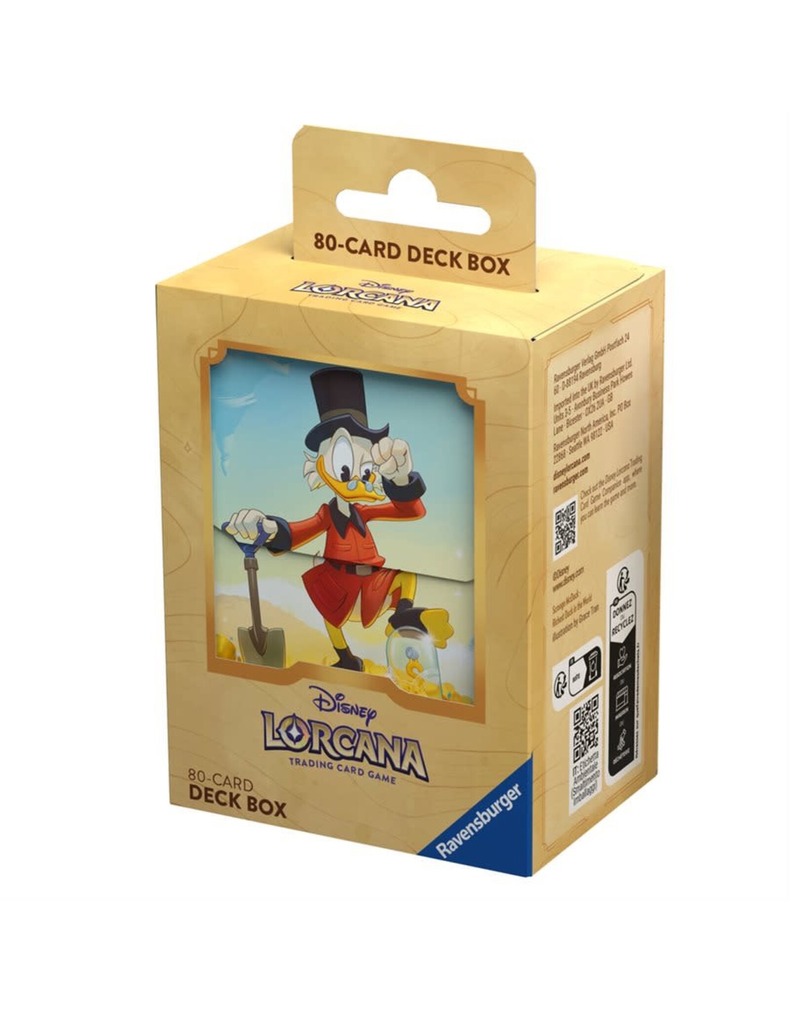 Disney Lorcana Into the Inklands Deck Box: Scrooge McDuck