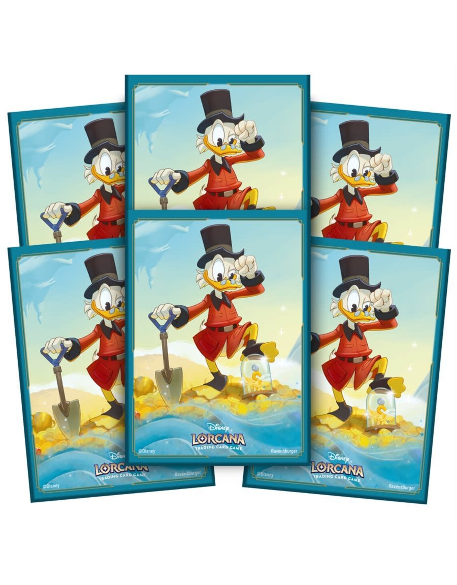 Disney Lorcana Into the Inklands Sleeves (65 CT): Scrooge McDuck