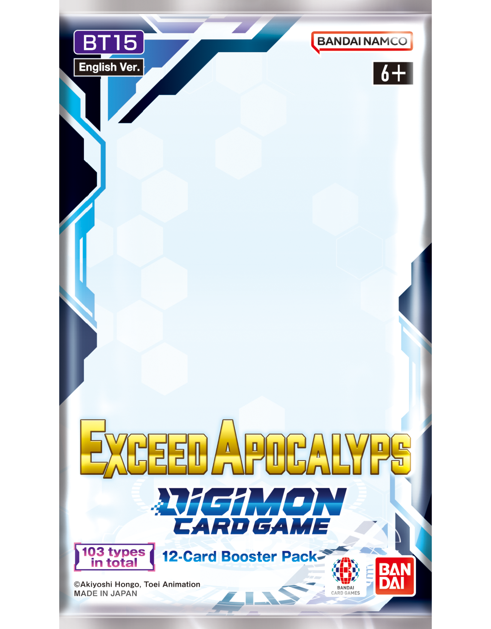 Bandai Digimon Exceed Apocalypse Booster Pack