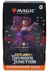 Wizards of the Coast MTG: Outlaws at Thunder Junction Commander Deck - Most Wanted (R/W/B) (Available Apr 12)
