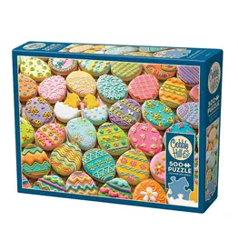 Cobble Hill Easter Cookies Puzzle 500 piece puzzle