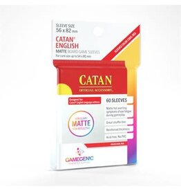 GameGenic Matte Sleeves: Catan-Sized 56 x 82mm (60)