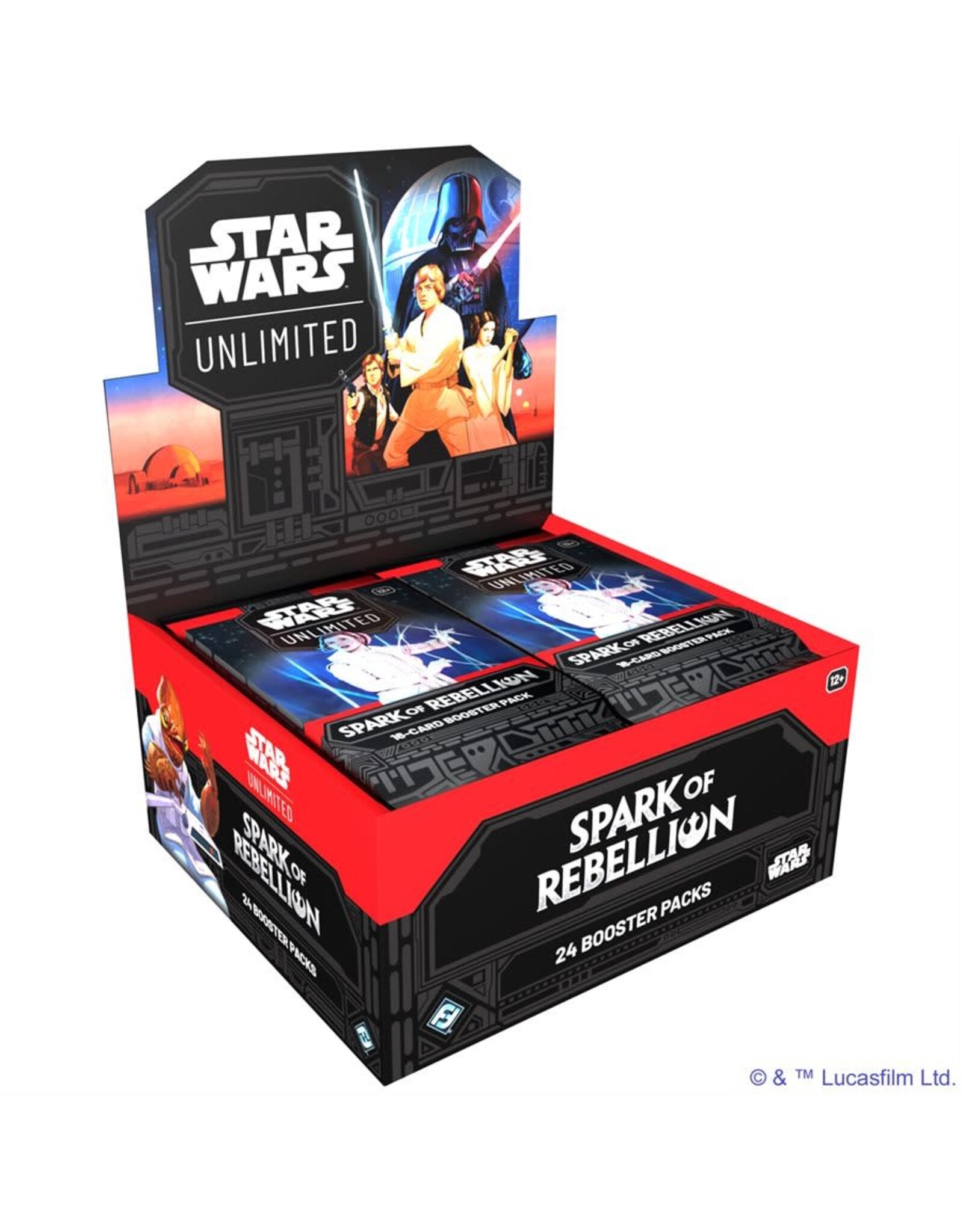 Fantasy Flight Star Wars: Unlimited: Spark of Rebellion Draft Booster Box