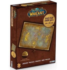World Of Warcraft Azeroth'S Map 1000 Piece Puzzle