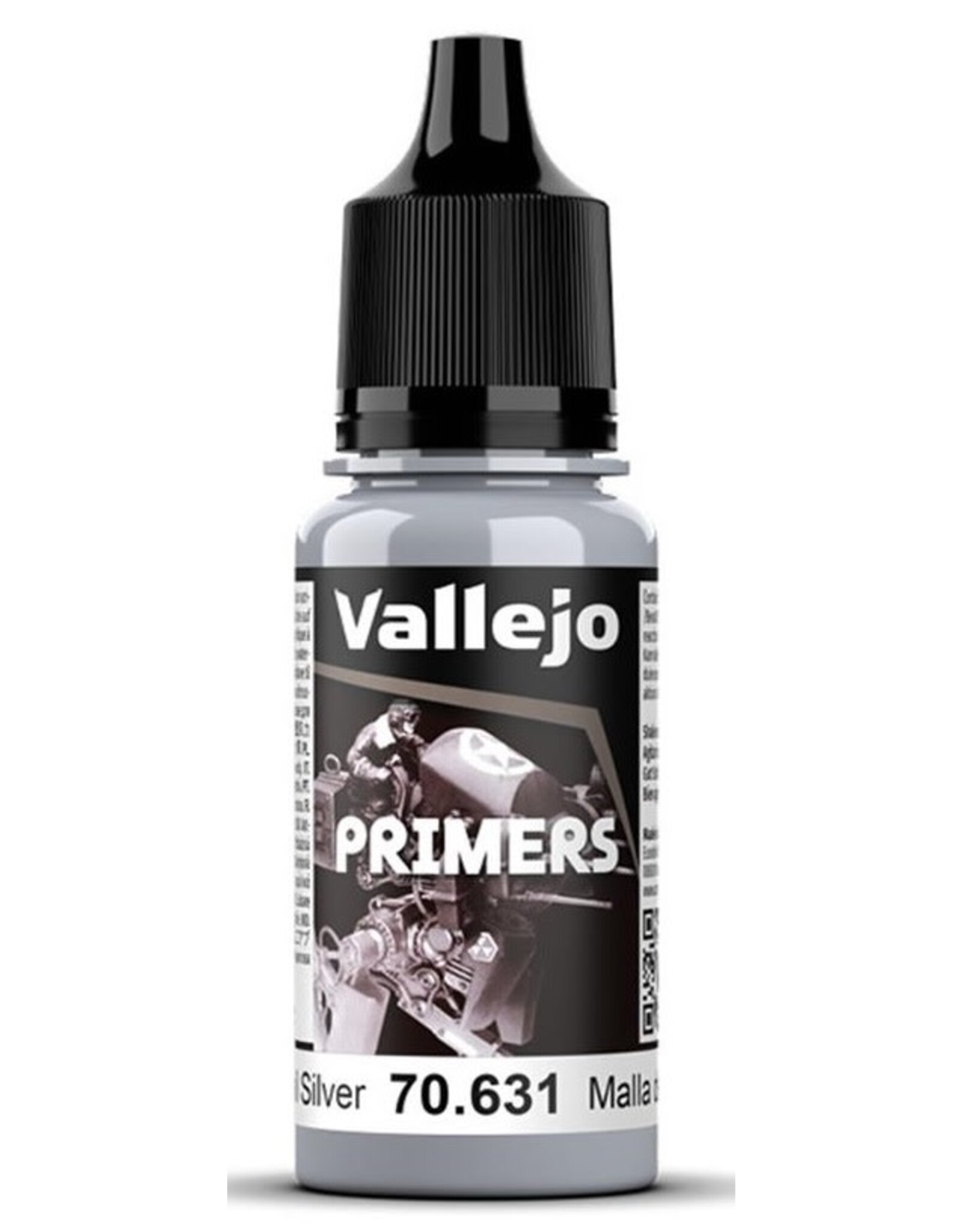 Vallejo Surface Primer 70.631 Chainmail Silver (18ml)
