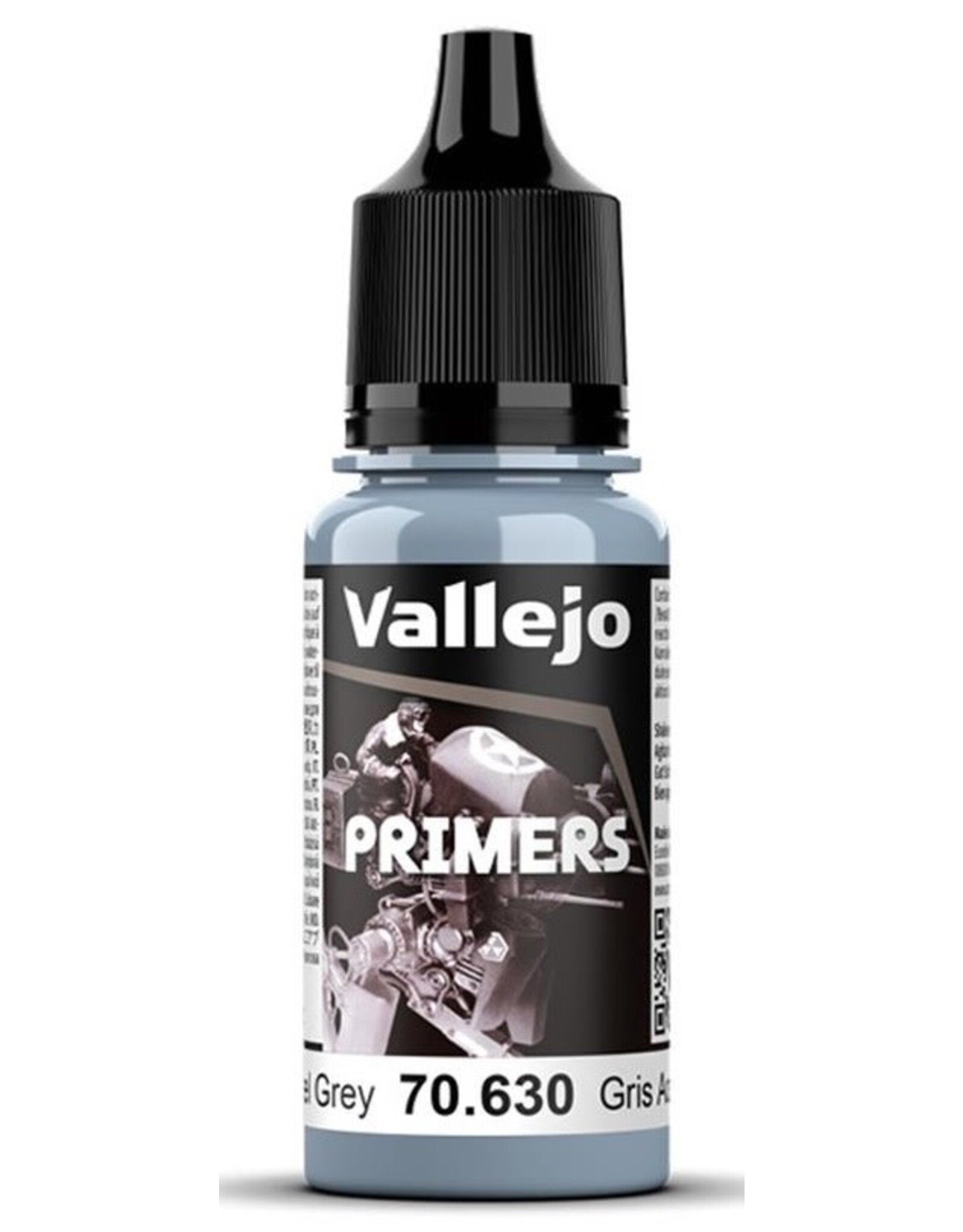 Vallejo Surface Primer 70.630 Steel Grey (18ml)