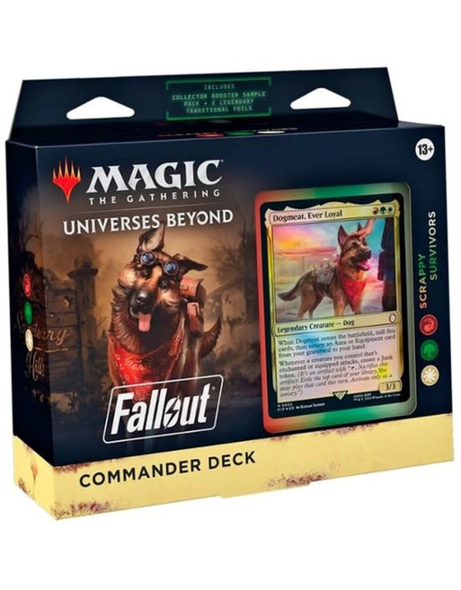 Wizards of the Coast Fallout Commander Deck: Scrappy Surviviors