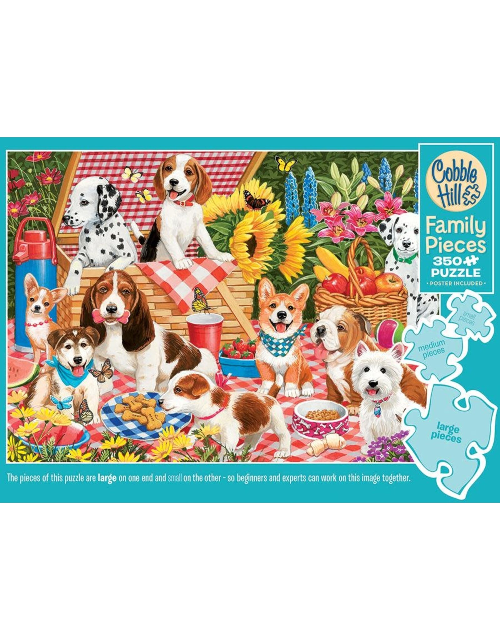 Cobble Hill Cobble Hill Puzzle: Picnic Party Family 350
