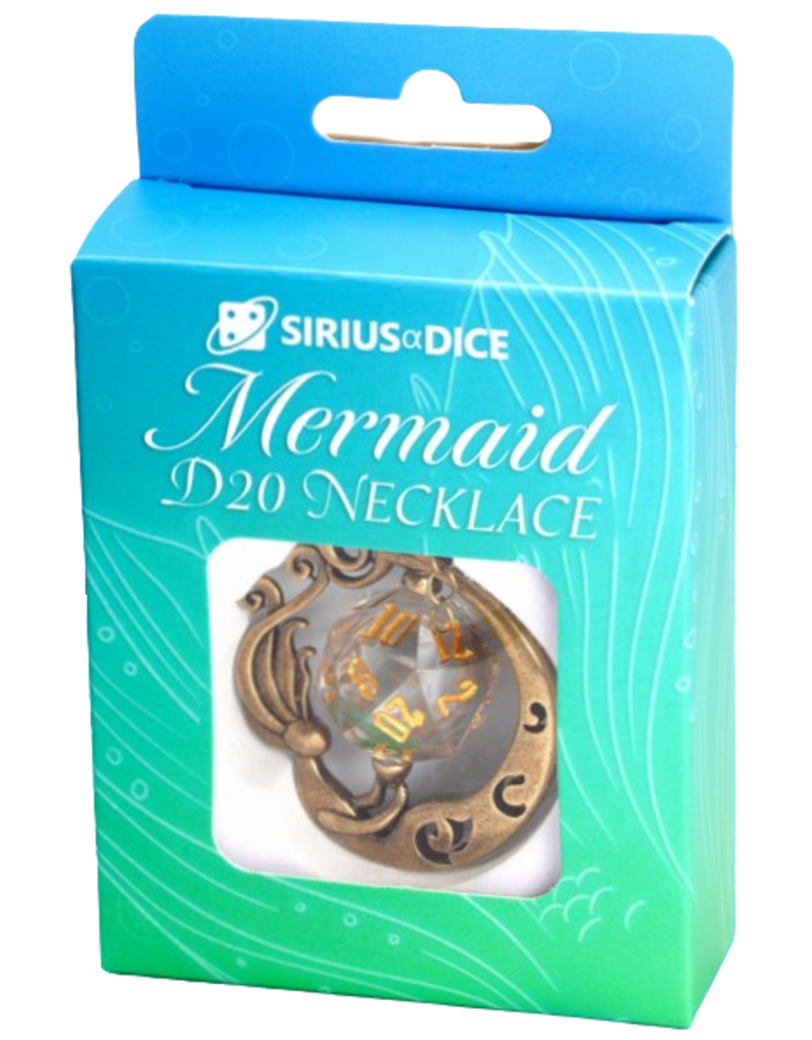 Sirius Dice Sirius Dice Mermaid D20 Necklace