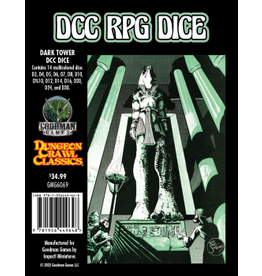 Goodman Games DCC RPG  Dice Set: Dark Tower