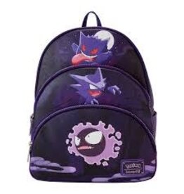 Loungefly Loungefly Pokemon Gengar Evo Triple Pk Backpack