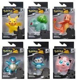 Pokemon Pokemon Select True Color Metallic Fig Asst