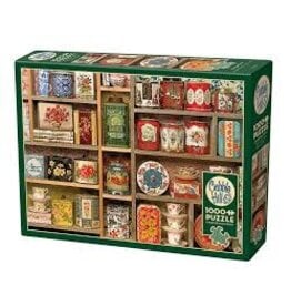 Cobble Hill Cobble Hill Puzzle: Vintage Tins  (1000 PCS)