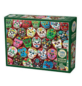 Cobble Hill Cobble Hill Puzzle: Sugar Skull Cookies  (1000 PCS)