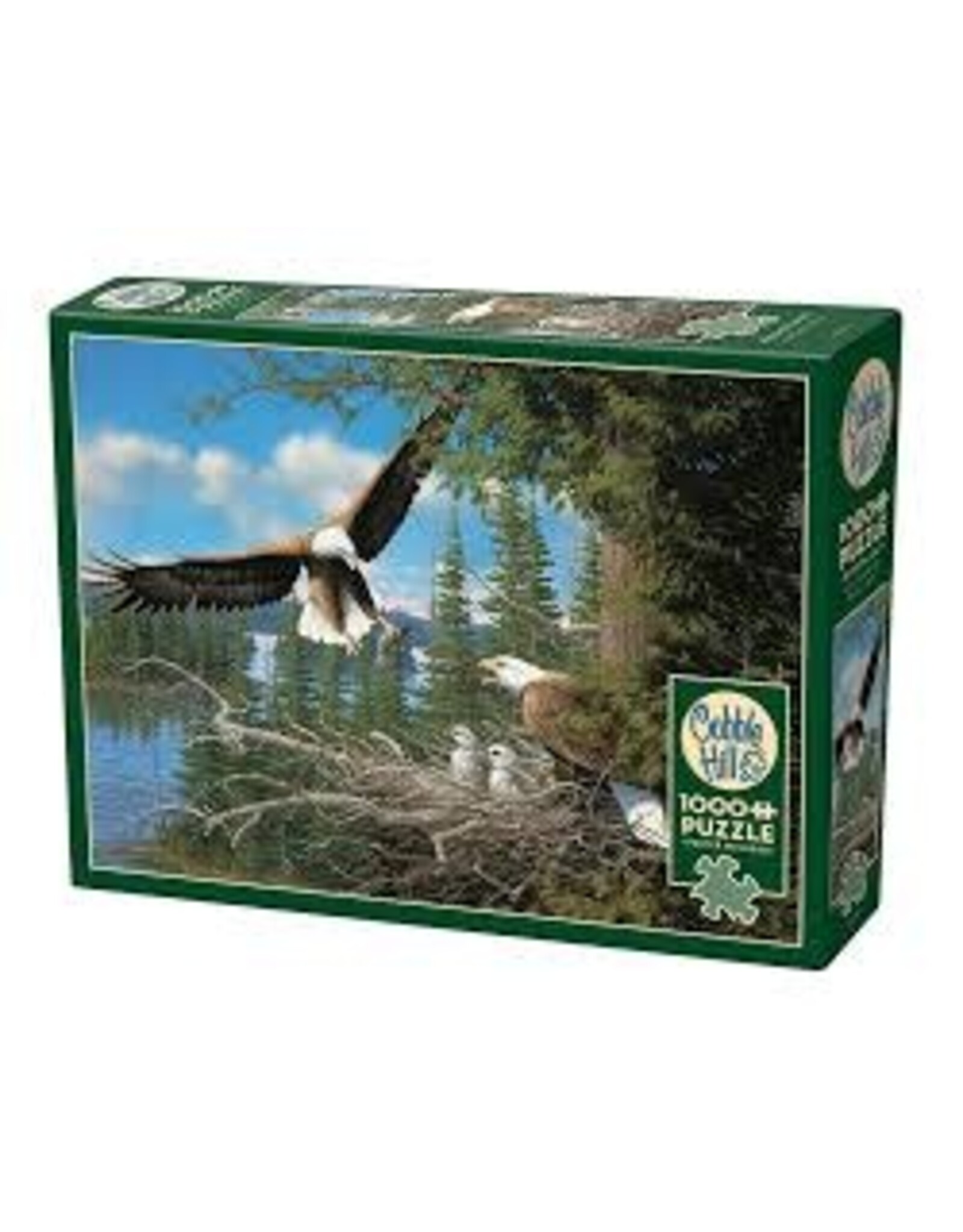 Cobble Hill Cobble Hill Puzzle: Nesting Eagles  (1000 PCS)