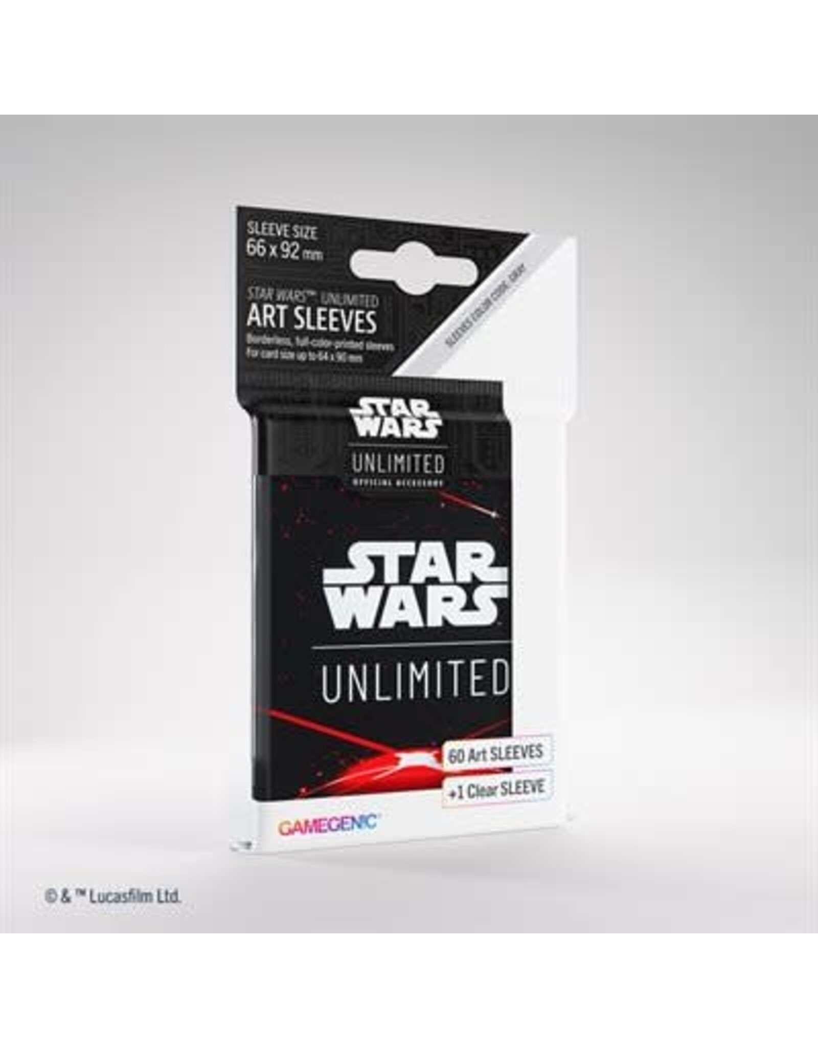 GameGenic Star Wars: Unlimited Art Sleeves: Space Red