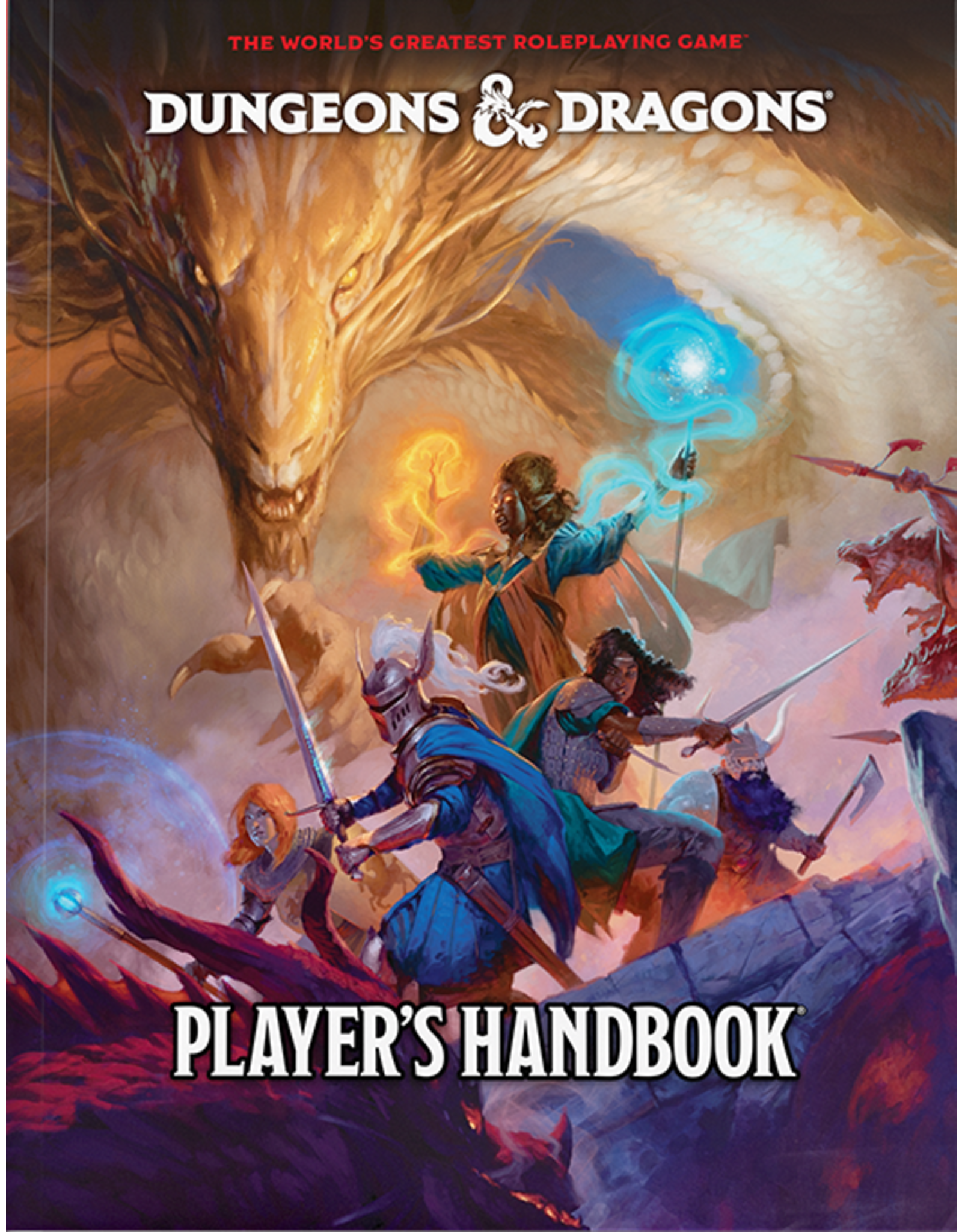 Wizards of the Coast Dungeons and Dragons Players Handbook 2024 (Hobby Cover)