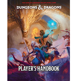 Wizards of the Coast Dungeons and Dragons Players Handbook 2024 (Hobby Cover)