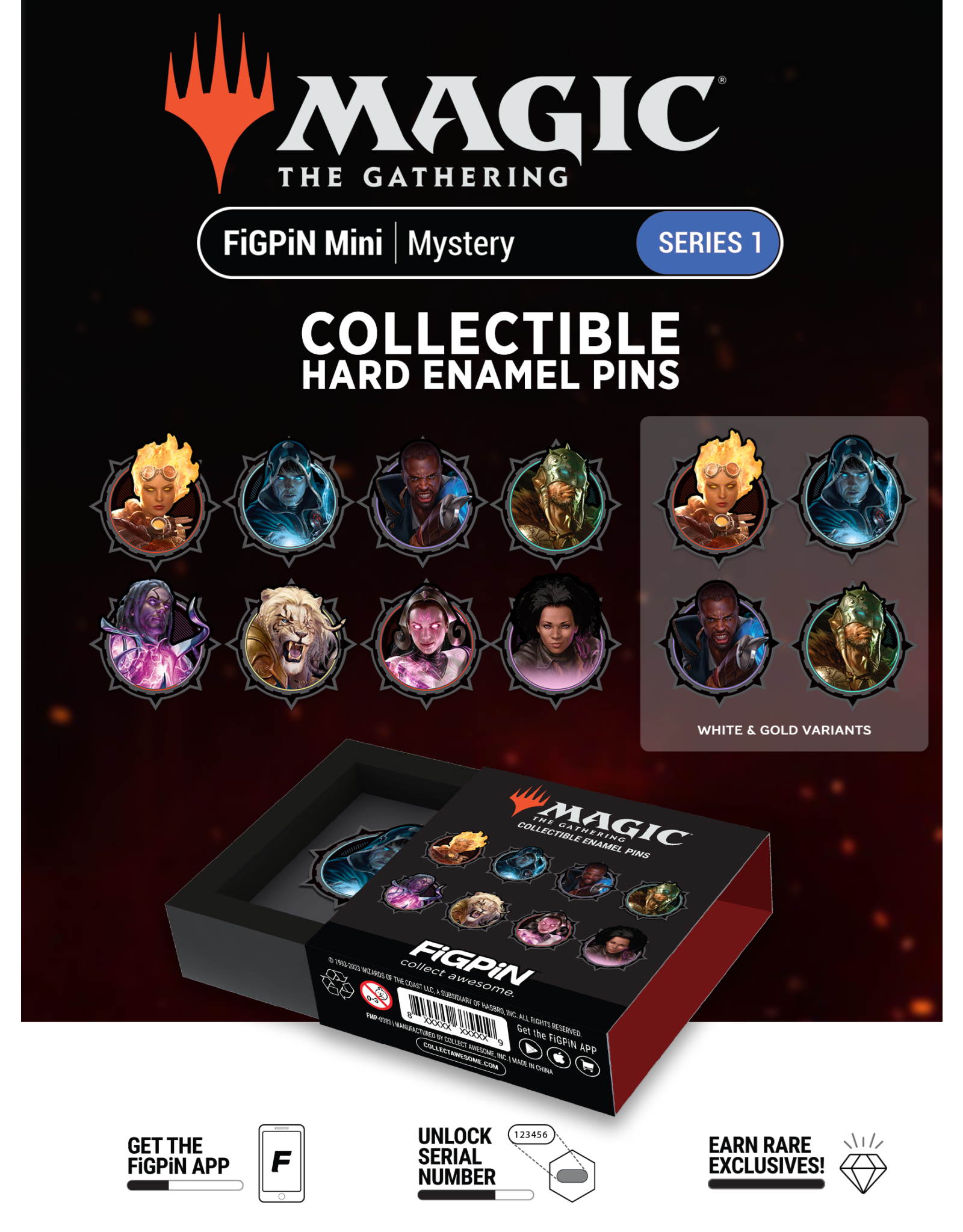 Figpin Figpin Mtg Mystery Minis Booster