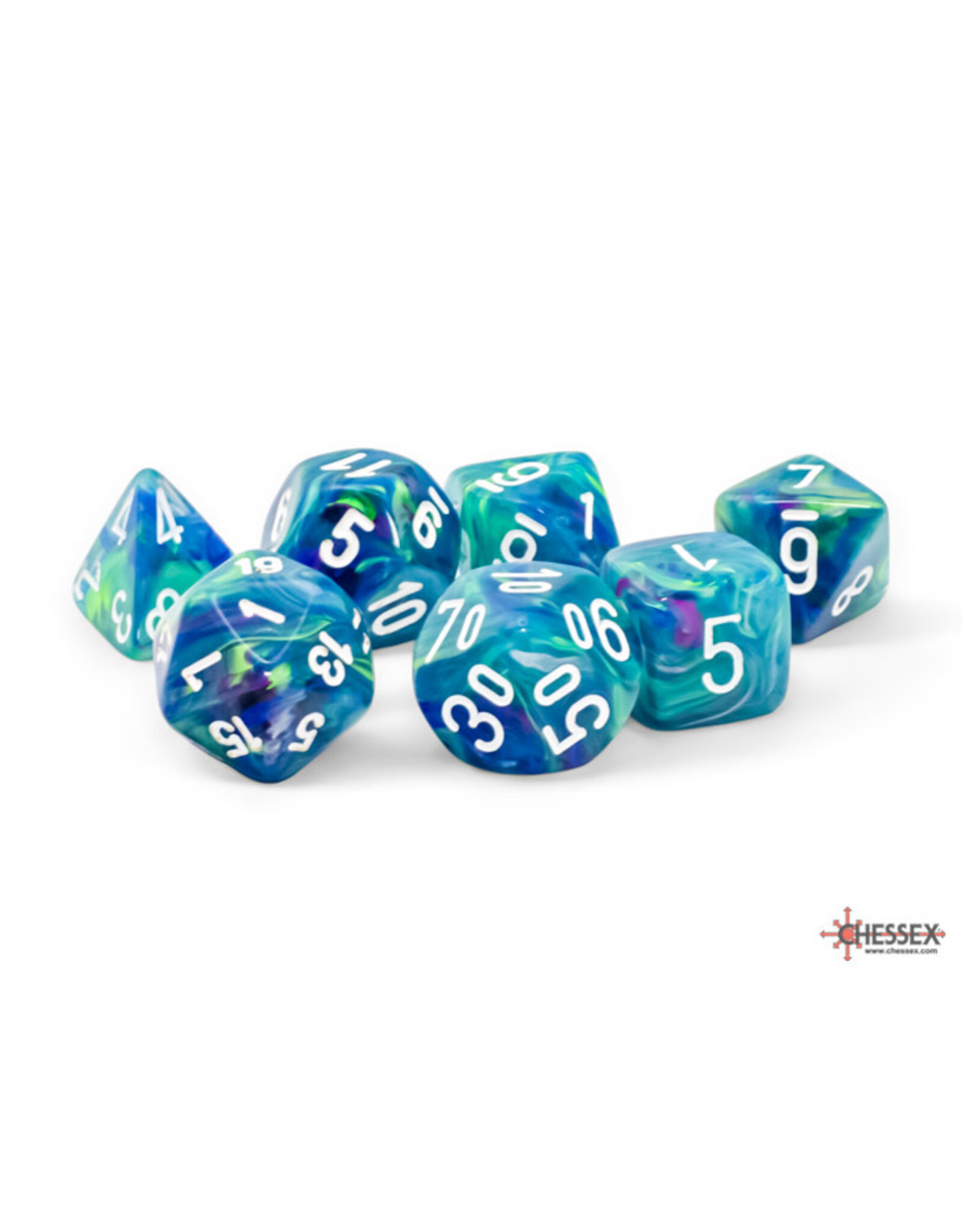 Chessex Chessex Mega-Hedral 7pc Dice Set