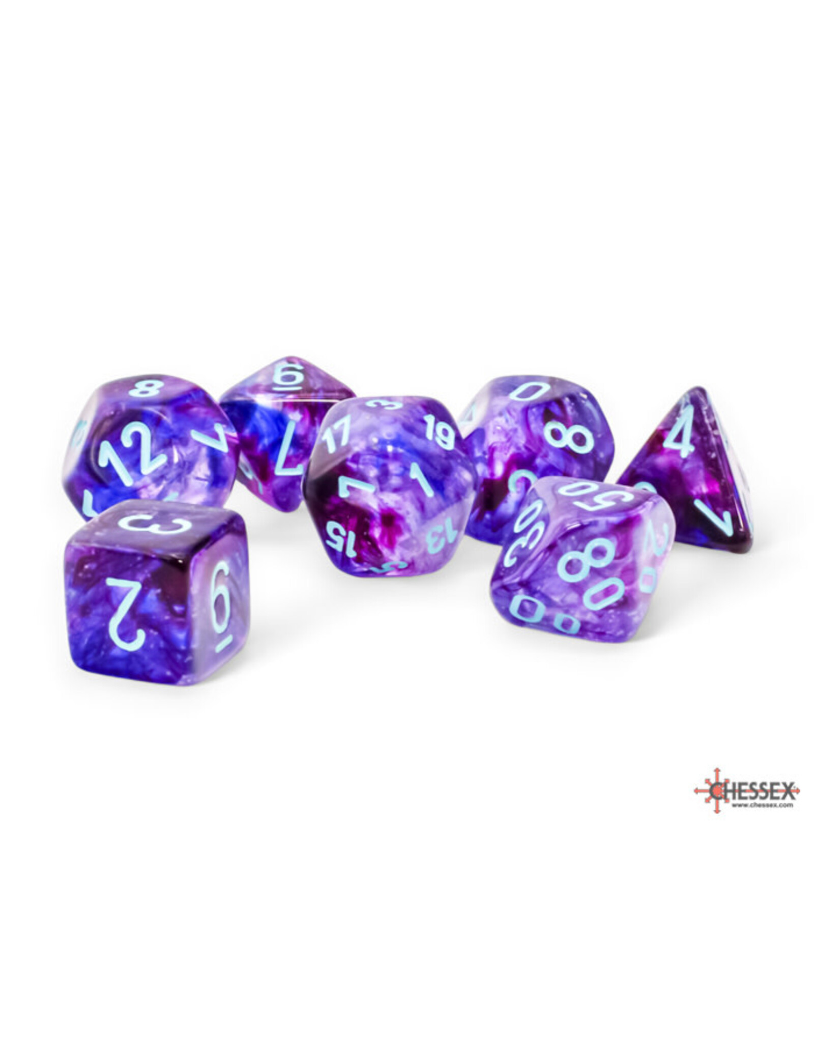 Chessex Chessex Mega-Hedral 7pc Dice Set