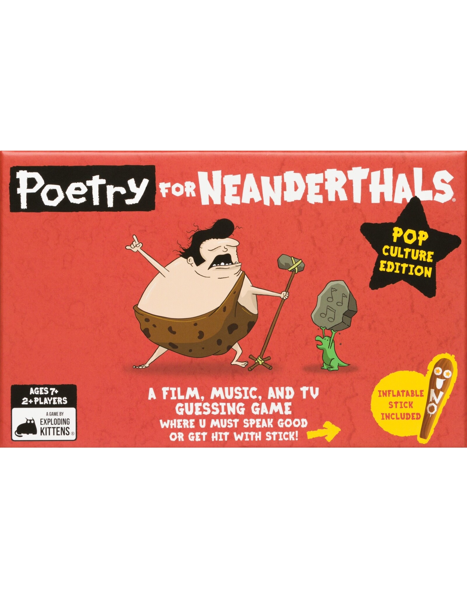 Exploding Kittens Poetry For Neanderthals: Pop Culture Edition