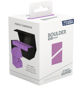 Ultimate Guard Ultimate Guard Deck Case Boulder 100+ Solid Lavender